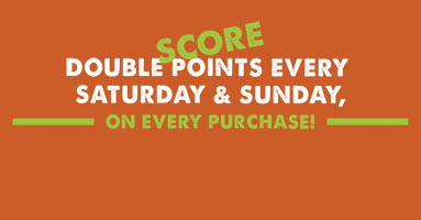 Saturday & Sunday Special for 4/28/2024 - Double Points Weekends