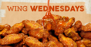 Wednesday Specials for 5/15/2024 - Wing Wednesdays