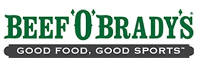 The current Beef 'O' Brady's Logo
