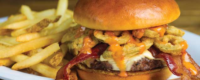 Amarillo Firecracker Burger