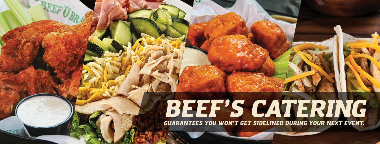 Beef's Catering guarantees you won't get sidelined during your next event.