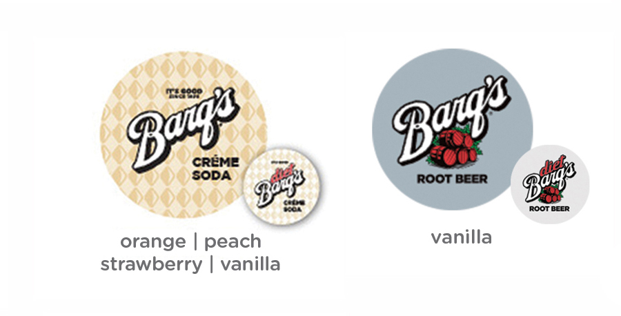 Barq's Creme Soda and Barq's Root Bee