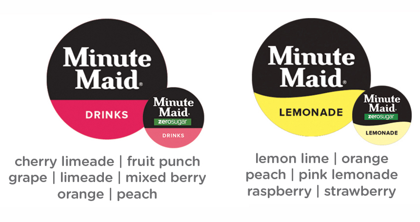 Minute Maid Drinks and Minute Maid Lemonade