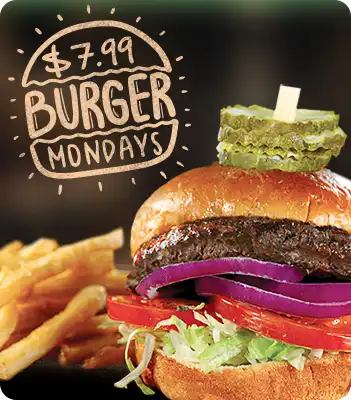 $7.99 Burger Mondays