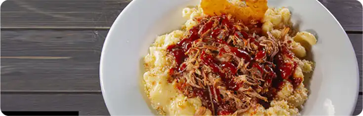 BBQ Pulled Pork Mac n' Cheese