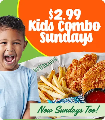 New $2.99 Kids Combo Sundays